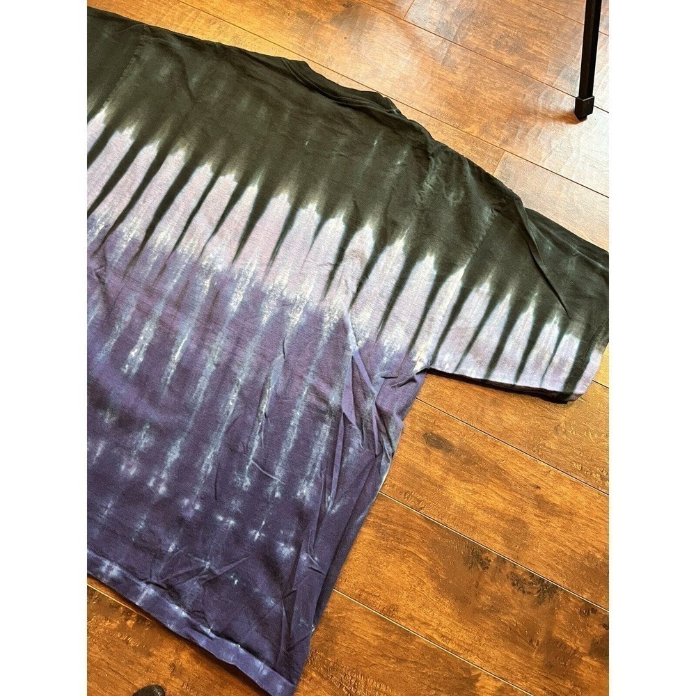 Vtg Liquid Blue Led Zeppelin T-Shirt Single Stitch Tie Dye XXL 90s - Picture 12 of 14